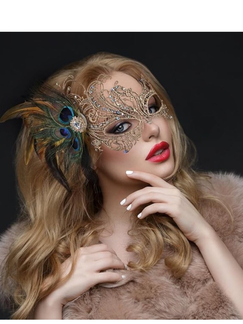Lace Masquerade Mask